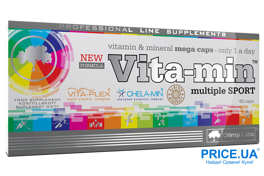 Оптимальные комплексы витаминов для спортсменов. Olimp Labs Vita-Min Multiple