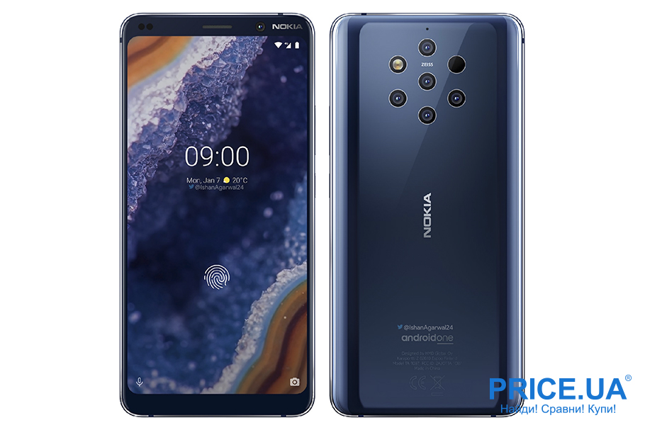 Обновления 2019: новинки от 6 производителей смартфонов. Nokia 9 PureView