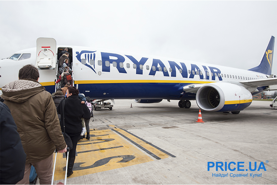 Самостоятельная покупка авиабилетов в Интернете. Ryanair