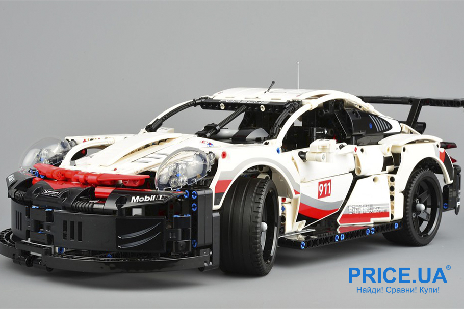 Выбрать конструктор LEGO: лайфхак. LEGO Technic Porsche 911 RSR