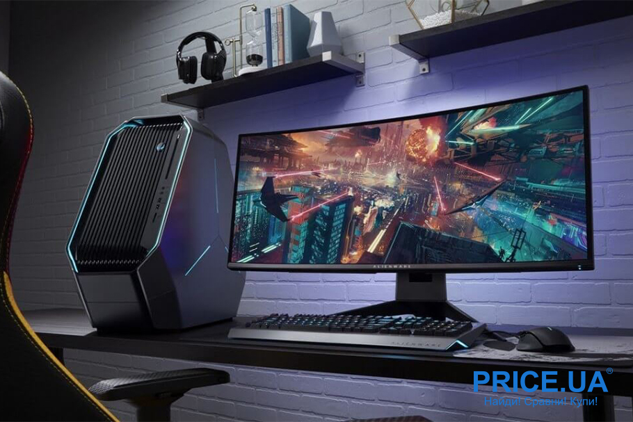 Топ игровых мониторов 2019. Какой выбрать? Alienware AW3418DW