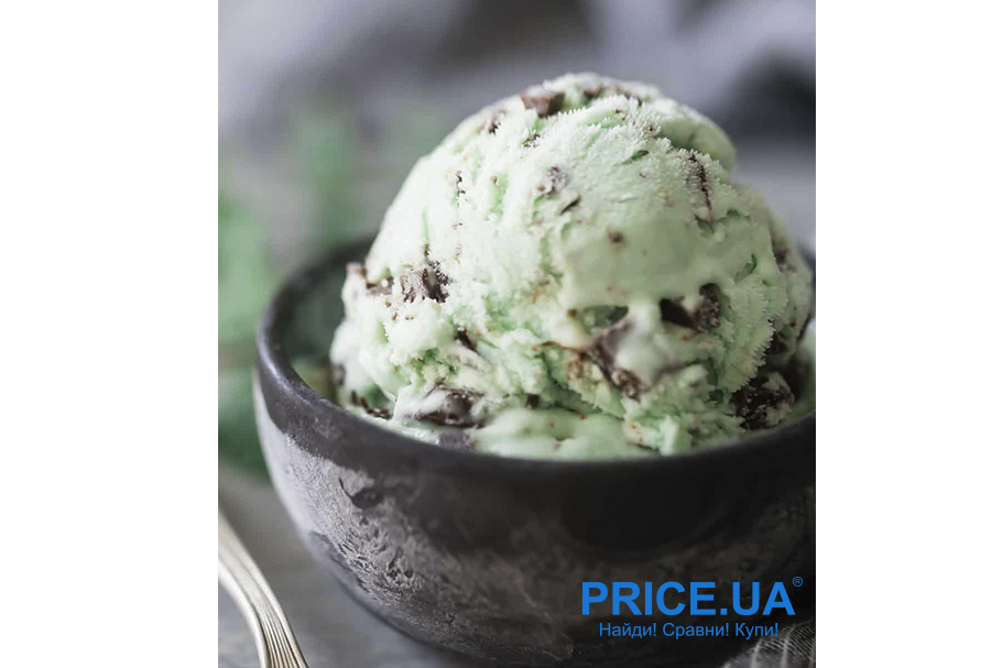 Домашнее мороженое: лучшие и простые рецепты. Мятное мороженое с темным шоколадом 